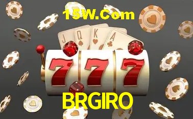 Tela de boas-vindas e lobby de jogos do aplicativo BRGIRO